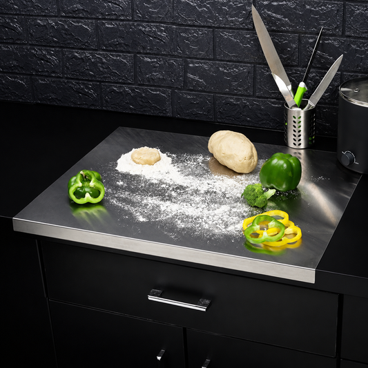 Stainless Steel Chopping Board & Kitchen Countertop